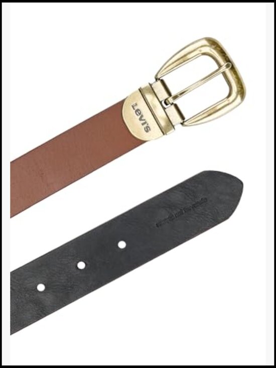 Reversible Western Casual Belt 1.25 inch Strap Leather/PU main image 4